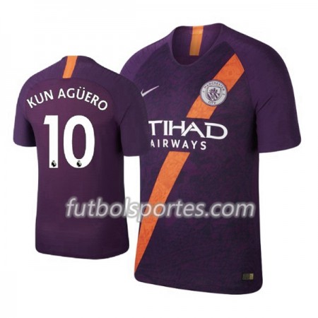 Camisetas Manchester City Aguero 10 Tercera Equipacion 2018/2019